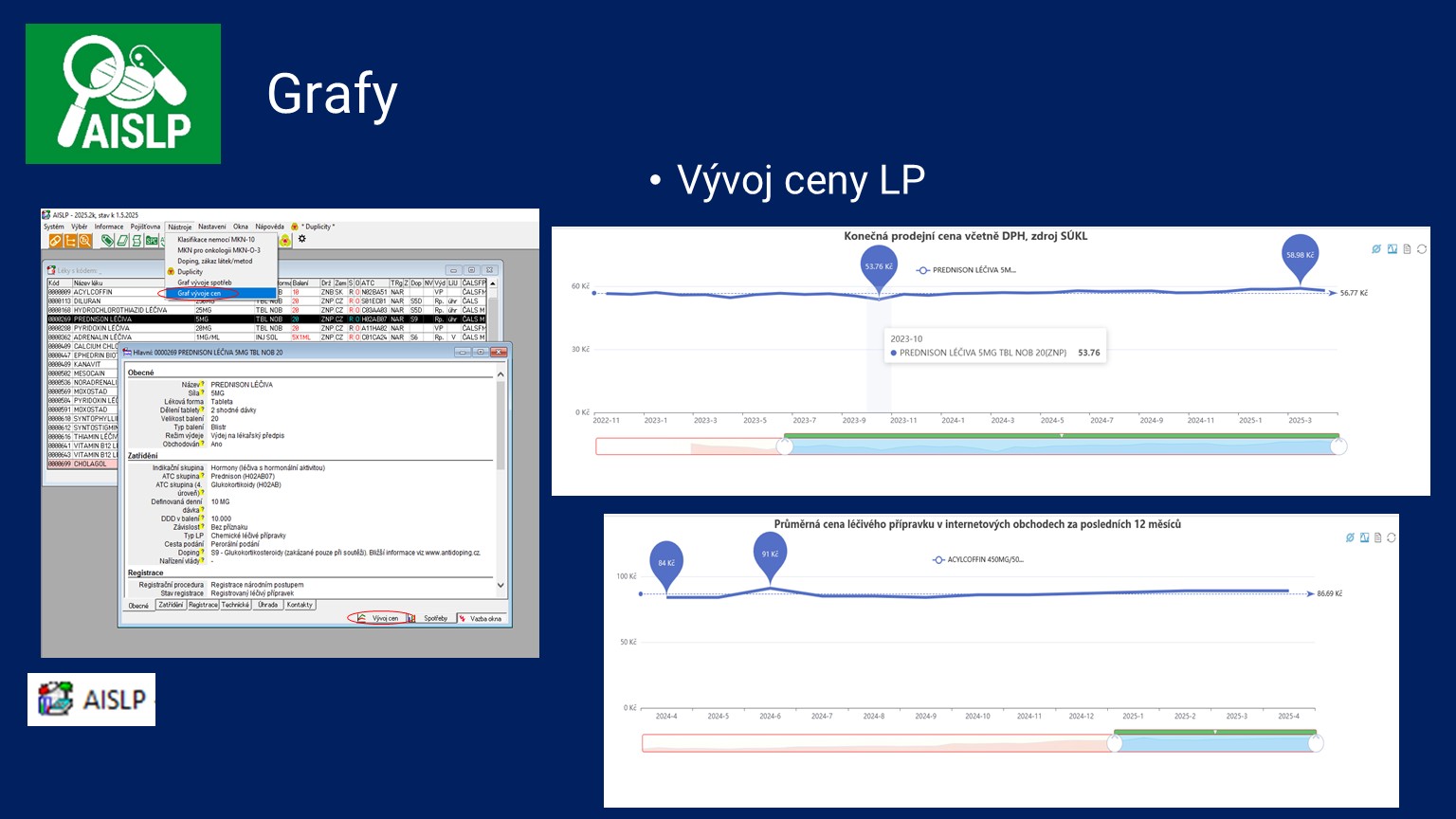 AISLP - základní funkcionalita