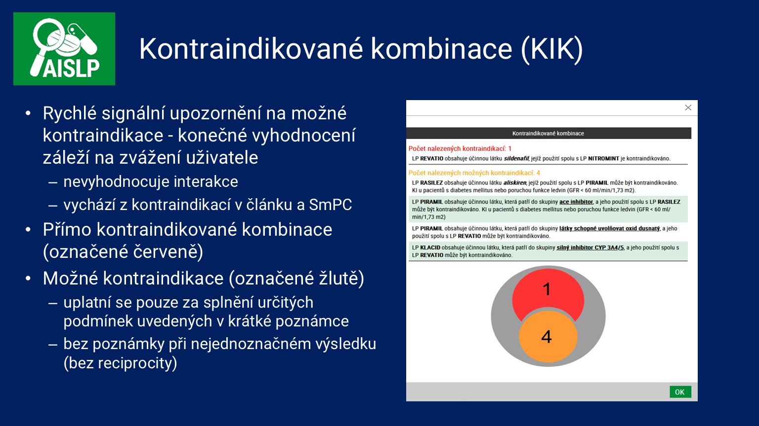 AISLP - základní funkcionalita