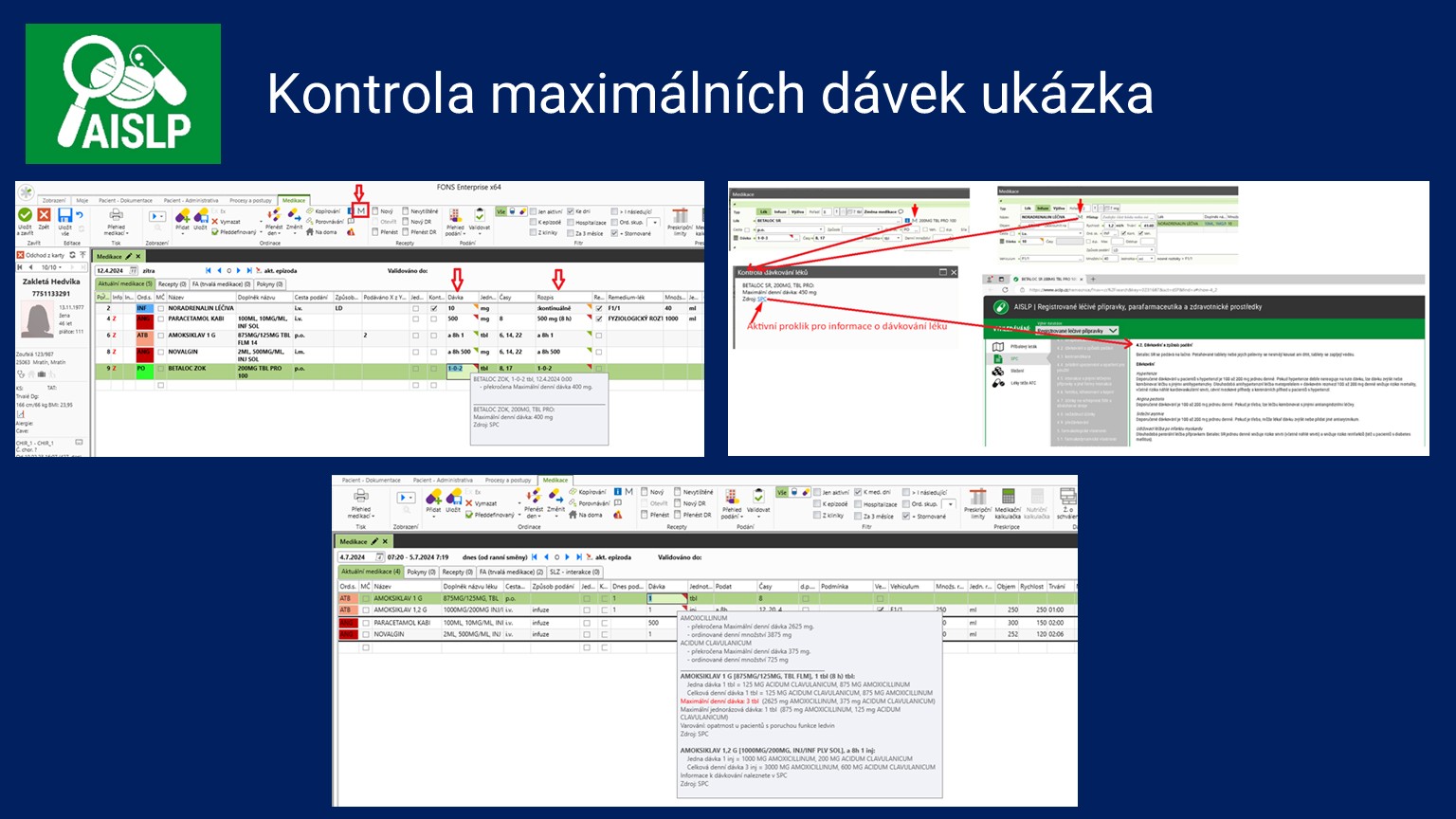 AISLP - základní funkcionalita